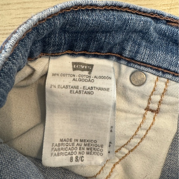 LEVI’S 529 Curvy Boot Cut Jeans. Size 8 SHORT. - Picture 8 of 8